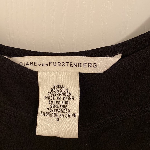 Rare Vintage Diane Von Furstenberg black little dress. Worn once. - Picture 4 of 13